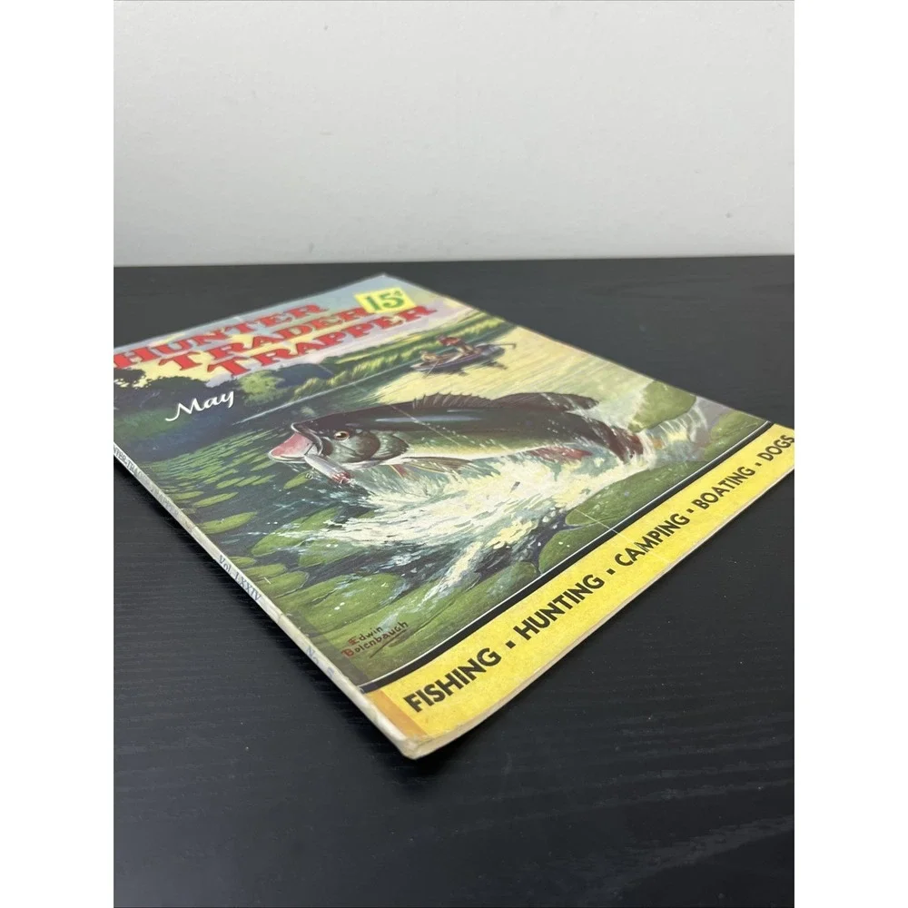 Hunter Trader Trapper May 1937 Vintage Hunting Trapping Magazine